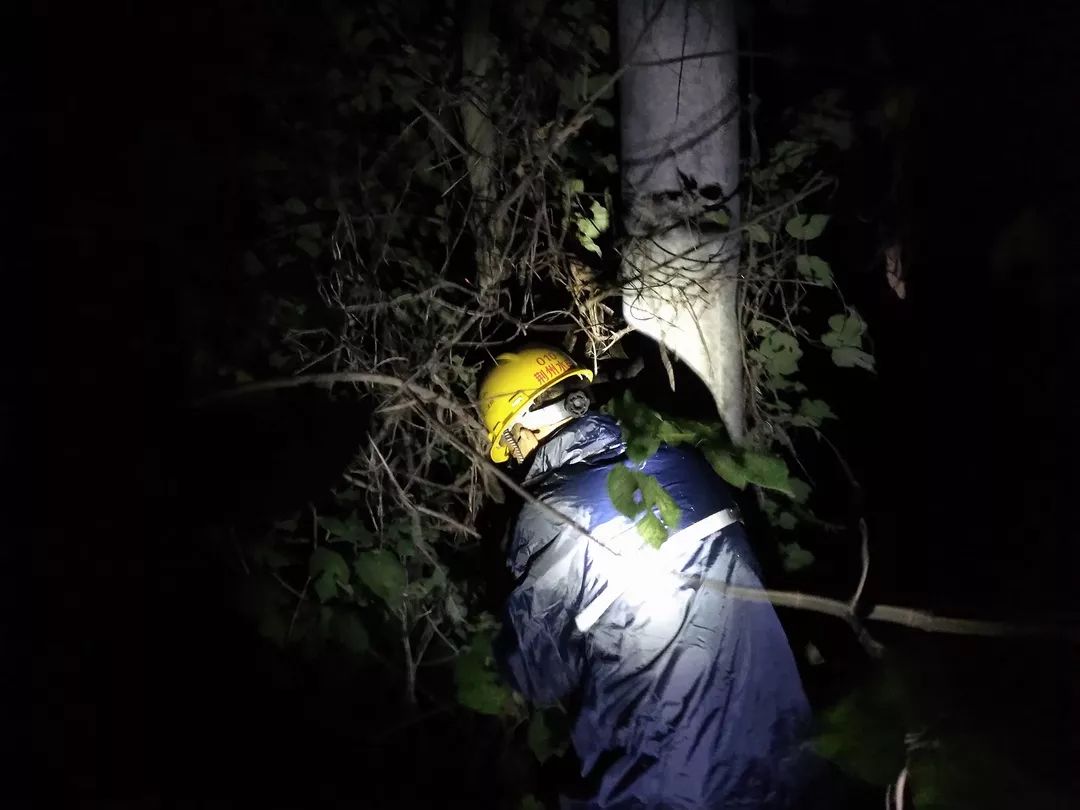 水電分公司開啟夜巡模式，確保電力設(shè)備“不中暑”